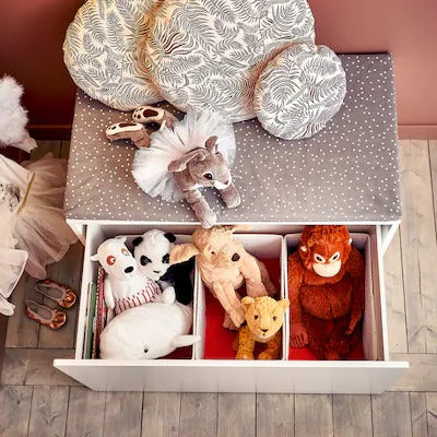 IKEA BANKKAMRAT Bench pad, dot pattern | IKEA Children's stools & benches | IKEA Children's chairs | Eachdaykart