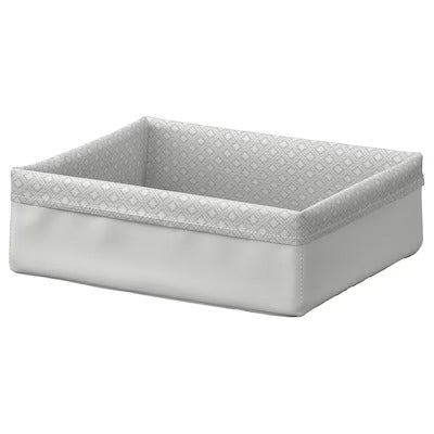 IKEA BAXNA Organizer, grau/weiß | IKEA Badezimmerboxen &amp; -körbe | IKEA Aufbewahrungsboxen &amp; -körbe 