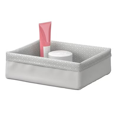 IKEA BAXNA Organizer, grau/weiß | IKEA Badezimmerboxen &amp; -körbe | IKEA Aufbewahrungsboxen &amp; -körbe 