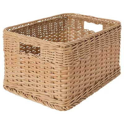 IKEA BEKNA Basket, plastic rattan | IKEA Baskets | IKEA Storage boxes & baskets | IKEA Small storage & organisers | Eachdaykart