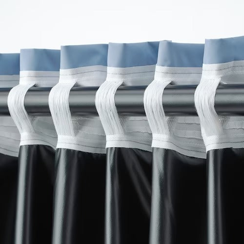 IKEA BENGTA Block-out curtain, 1 length, blue | IKEA Block-out curtains | IKEA Curtains | Eachdaykart