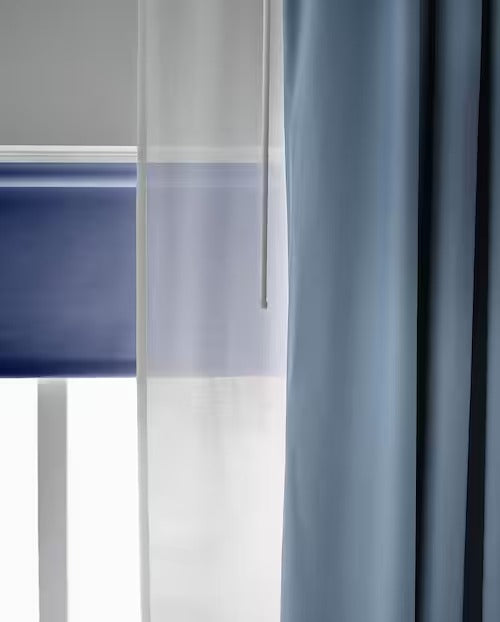 IKEA BENGTA Block-out curtain, 1 length, blue | IKEA Block-out curtains | IKEA Curtains | Eachdaykart