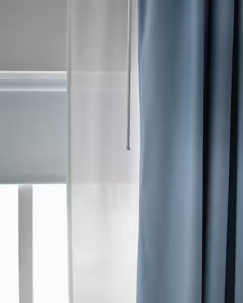 IKEA BENGTA Block-out curtain, 1 length, blue | IKEA Block-out curtains | IKEA Curtains | Eachdaykart