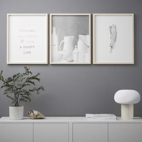 IKEA BILD Poster, Ein glückliches Leben, 3er-Pack | IKEA Poster | IKEA Rahmen &amp; Bilder | Eachdaykart