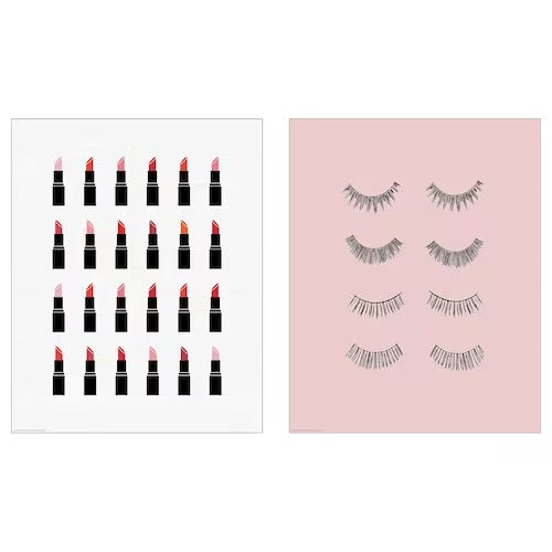 IKEA BILD Poster, pink lipstick| IKEA Posters | IKEA Frames & pictures | Eachdaykart