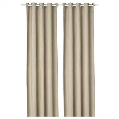IKEA BIRTNA Block-out curtains, 1 pair, beige | IKEA Block-out curtains | IKEA Curtains | Eachdaykart