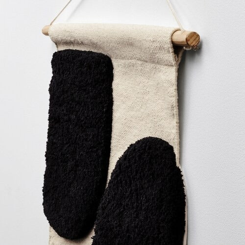 IKEA BLANDSKOG Hanging tapestry, beige/black | IKEA Wall accents | IKEA Frames & pictures | Eachdaykart