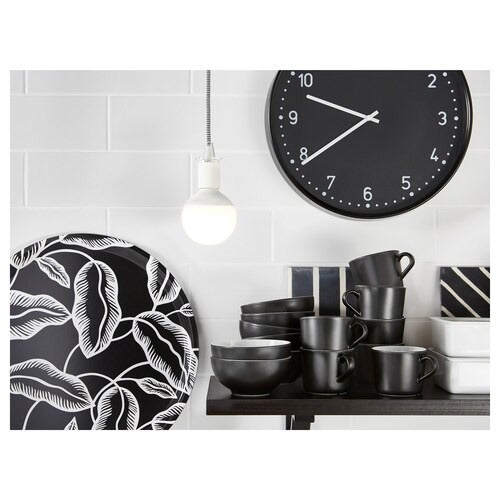 IKEA BONDIS Wanduhr, schwarz | IKEA Wand- &amp; Tischuhren | Eachdaykart 