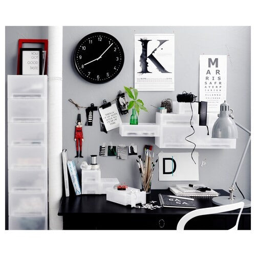IKEA BONDIS Wall clock, low-voltage/black | IKEA Wall & table clocks | Eachdaykart