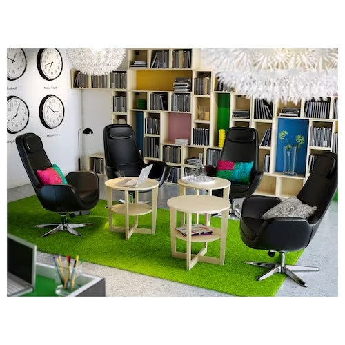 IKEA BRAVUR Wall clock, black | IKEA Wall & table clocks | Eachdaykart