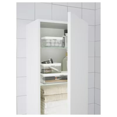 IKEA BROGRUND Box, set of 3, transparent grey/white | IKEA Bathroom boxes & baskets | IKEA Storage boxes & baskets | IKEA Small storage & organisers | Eachdaykart