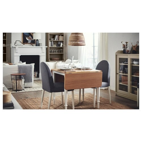 IKEA DANDERYD / DANDERYD Table and 2 chairs, oak veneer white/Vissle grey |  IKEA Dining sets up to 2 chairs | IKEA Dining sets | Eachdaykart