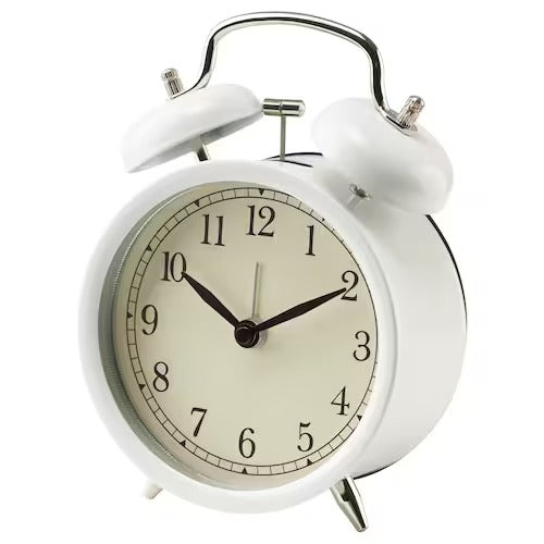 IKEA DEKAD Alarm clock, white | IKEA Alarm clocks | Eachdaykart