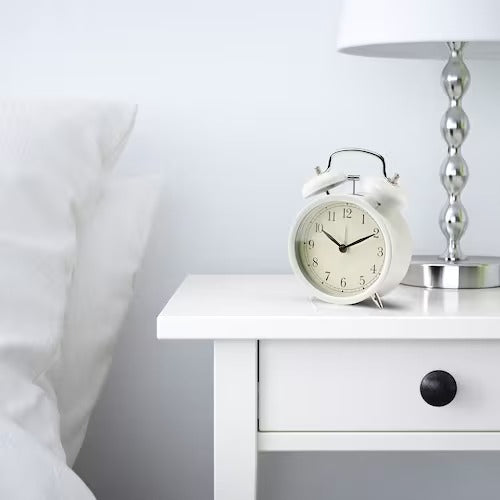 IKEA DEKAD Alarm clock, low-voltage/white | IKEA Alarm clocks | Eachdaykart