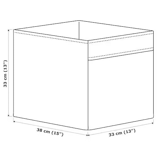 IKEA DRONA Box, black | IKEA Paper & media boxes | IKEA Storage boxes & baskets | IKEA Small storage & organisers | Eachdaykart