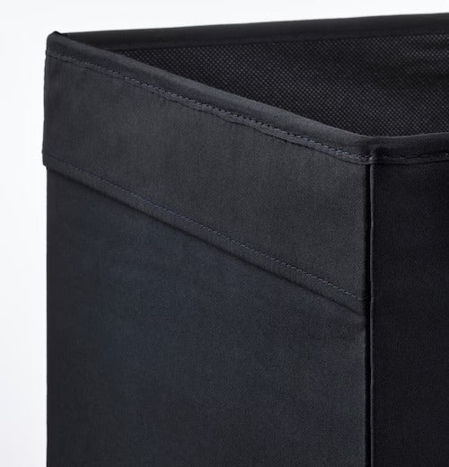 IKEA DRONA Box, black | IKEA Paper & media boxes | IKEA Storage boxes & baskets | IKEA Small storage & organisers | Eachdaykart