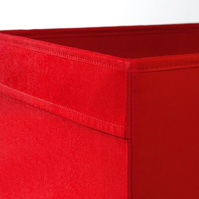 IKEA DRONA Box, red | IKEA Paper & media boxes | IKEA Storage boxes & baskets | IKEA Small storage & organisers | Eachdaykart
