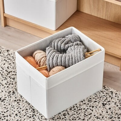 IKEA DRONA Box, white | IKEA Paper & media boxes | IKEA Storage boxes & baskets | IKEA Small storage & organisers | Eachdaykart