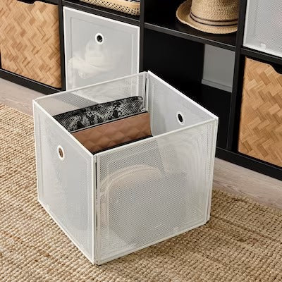 IKEA DRONJONS Storage box, white | IKEA Paper & media boxes | IKEA Storage boxes & baskets | IKEA Small storage & organisers | Eachdaykart