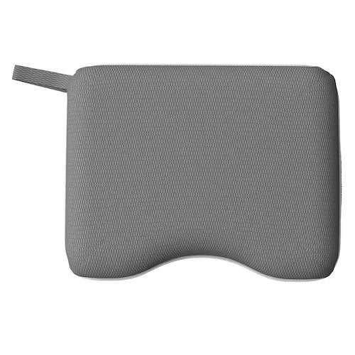 IKEA DVARGTULPAN Travel pillow, dark grey/melange ergonomic | Travel accessories | IKEA Bags | Eachdaykart