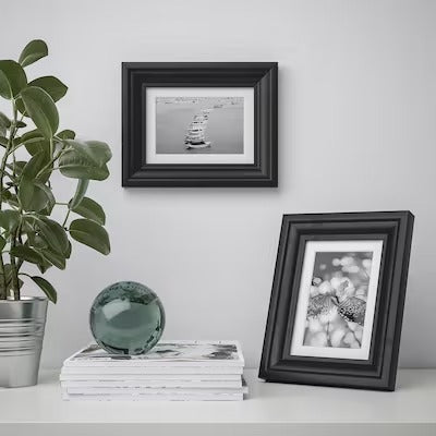 IKEA EDSBRUK Frame, black stained | IKEA Picture & photo frames | IKEA Frames & pictures | Eachdaykart