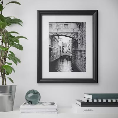 IKEA EDSBRUK Frame, black stained | IKEA Picture & photo frames | IKEA Frames & pictures | Eachdaykart