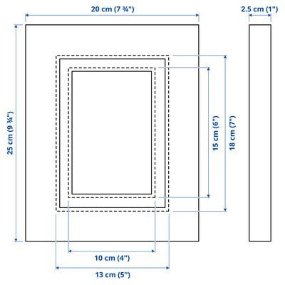 IKEA EDSBRUK Frame, black stained | IKEA Picture & photo frames | IKEA Frames & pictures | Eachdaykart