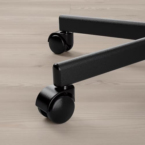 IKEA ELDBERGET / MALSKAR Swivel chair + pad, green black/dark grey | IKEA Desk chairs for home | IKEA Desk chairs | Eachdaykart