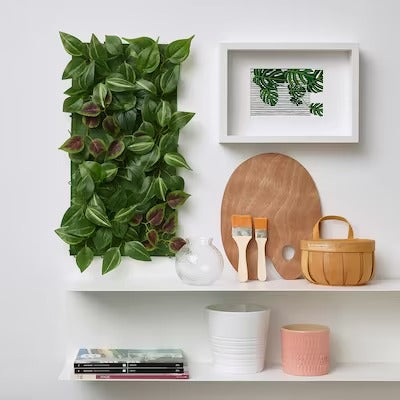 IKEA FEJKA Artificial plant, wall mounted/in/outdoor green/lilac | IKEA Artificial plants & flowers | IKEA Plants & flowers | IKEA Decoration | Eachdaykart