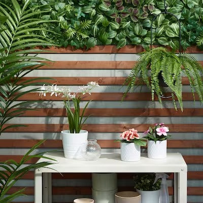 IKEA FEJKA Artificial plant, wall mounted/in/outdoor green | IKEA Artificial plants & flowers | IKEA Plants & flowers | IKEA Decoration | Eachdaykart