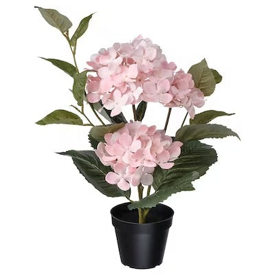 IKEA FEJKA Artificial potted plant, in/outdoor/Hydrangea light pink | IKEA Artificial plants & flowers | IKEA Plants & flowers | IKEA Decoration | Eachdaykart