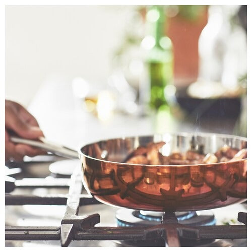 IKEA FINMAT Sauteuse mit Deckel, Kupfer/Edelstahl | IKEA Sauteusen | IKEA Bratpfannen &amp; Woks | Eachdaykart