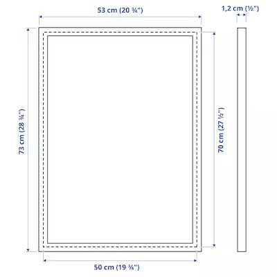 IKEA FISKBO Frame, black | IKEA Picture & photo frames | IKEA Frames & pictures | Eachdaykart