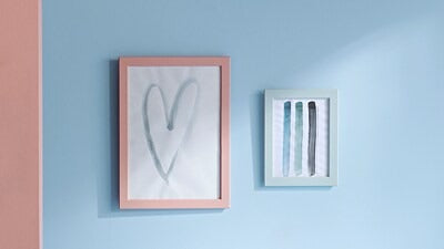 IKEA FISKBO Frame, light blue | IKEA Picture & photo frames | IKEA Frames & pictures | Eachdaykart
