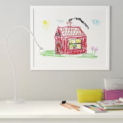 IKEA FISKBO Frame, white | IKEA Picture & photo frames | IKEA Frames & pictures | Eachdaykart