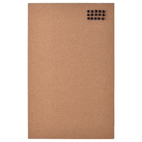 IKEA FLONSA Memo board with pins, cork | IKEA Noticeboards | Eachdaykart