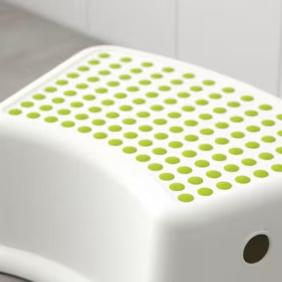 IKEA FORSIKTIG Children's stool, white/green | IKEA Small chairs | IKEA Children's chairs | Eachdaykart