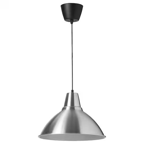 IKEA FOTO Pendant lamp, aluminium, 38 cm (15 ") | IKEA ceiling lights | Eachdaykart