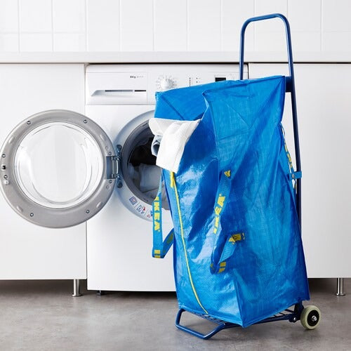 IKEA FRAKTA Trolley with trunk, blue | Shopping bags & tote bags | IKEA Bags | Eachdaykart