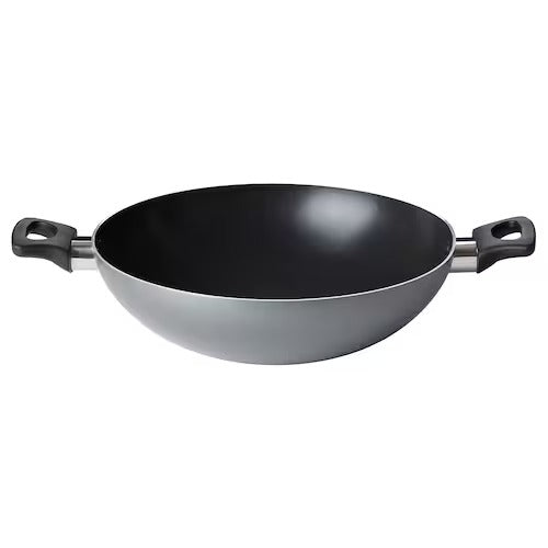 IKEA FRUKTKAKA Kadai wok, grey | IKEA Woks | IKEA Frying Pans & Woks | Eachdaykart
