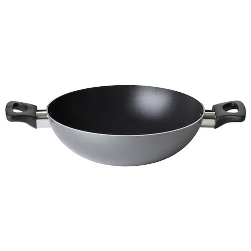 IKEA FRUKTKAKA Kadai wok, grey | IKEA Woks | IKEA Frying Pans & Woks | Eachdaykart