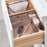 IKEA GODMORGON Box with lid, set of 5, smoked | IKEA Bathroom boxes & baskets | IKEA Storage boxes & baskets | IKEA Small storage & organisers | Eachdaykart