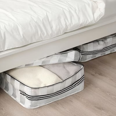 IKEA GORSNYGG Storage case, white/transparent | IKEA Secondary storage boxes | IKEA Storage boxes & baskets | IKEA Small storage & organisers | Eachdaykart