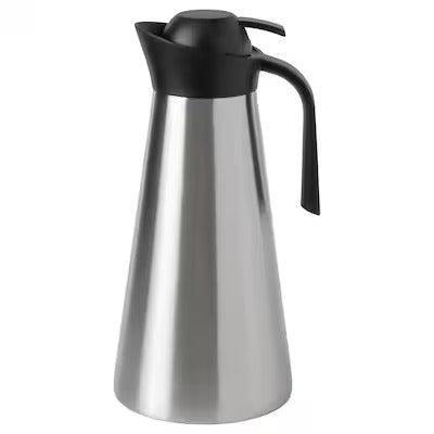 IKEA GOKVALLA Vacuum flask, silver-colour | IKEA Vacuum flasks | IKEA Coffee & tea | Eachdaykart