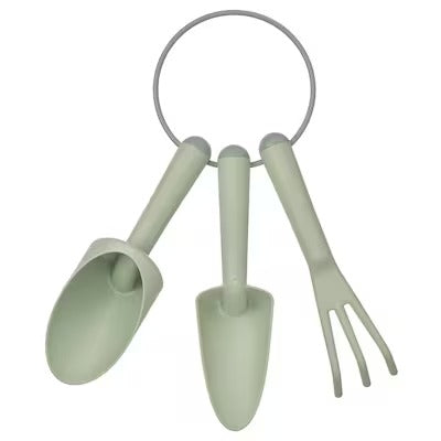 IKEA GRASMARO 3-piece gardening set, in/outdoor light green | IKEA Growing accessories | IKEA Plants & flowers | IKEA Decoration | Eachdaykart