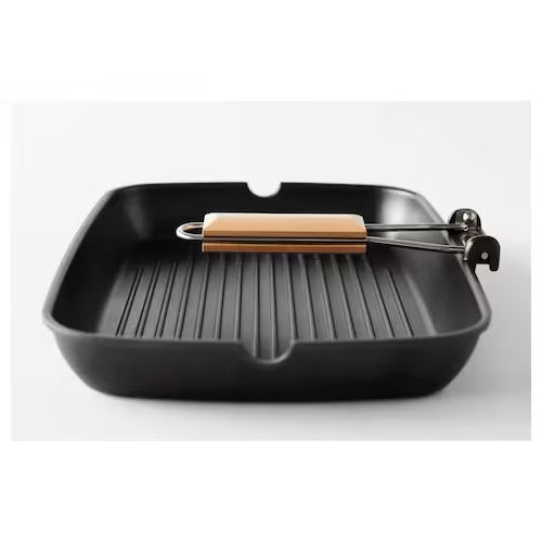IKEA GRILLA Grill pan, black | IKEA Grill pans | IKEA Frying Pans & Woks | Eachdaykart