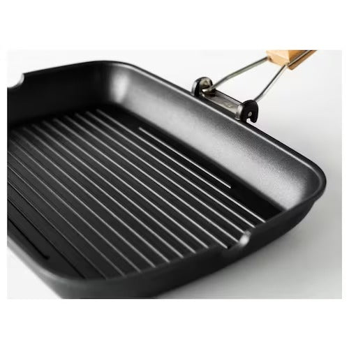 IKEA GRILLA Grill pan, black | IKEA Grill pans | IKEA Frying Pans & Woks | Eachdaykart