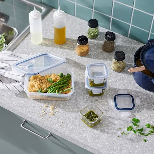 IKEA GRILLTIDER Squeeze bottle, plastic/transparent |  Spice & condiment stands | Storage & organisation | Eachdaykart