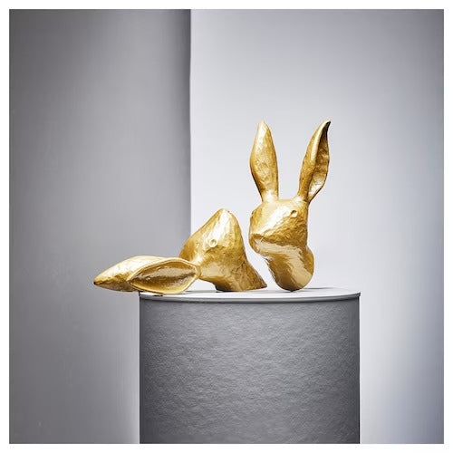 IKEA HAGGMISPEL Wall decoration, rabbit/brass-colour | IKEA Wall accents | IKEA Frames & pictures | Eachdaykart