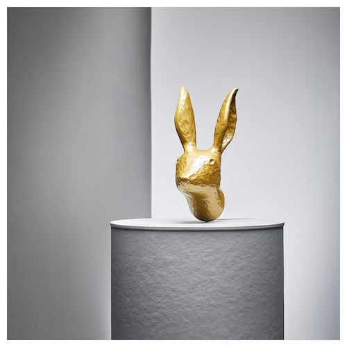 IKEA HAGGMISPEL Wall decoration, rabbit/brass-colour | IKEA Wall accents | IKEA Frames & pictures | Eachdaykart